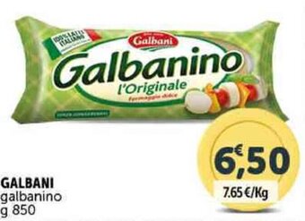 Deco Supermercati GALBANI galbanino g 850 offerta