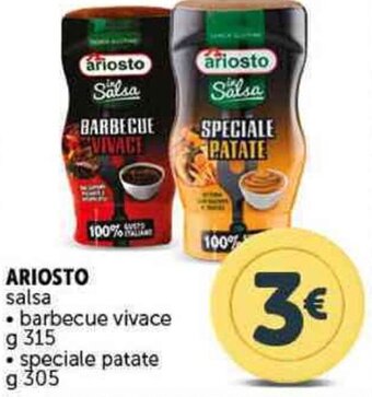 Deco Supermercati ARIOSTO salsa barbecue vivace g 315 offerta
