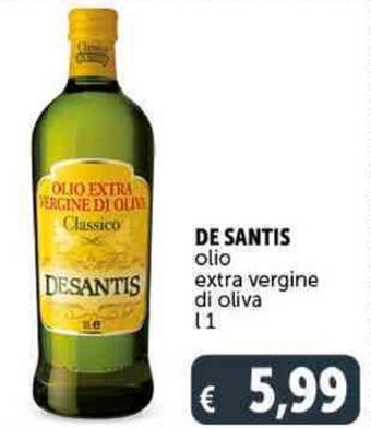 DE SANTIS olio extra vergine di oliva l 1