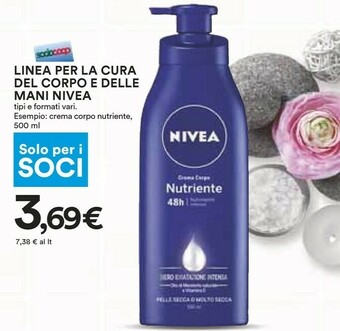 Nivea Linea Per La Cura Del Corpo E Delle Mani