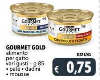 Deco Supermercati GOURMET GOLD alimento per gatto vari gusti -g 85 offerta