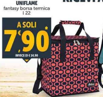 Deco Supermercati UNIFLAME fantasy borsa termica l 22 offerta