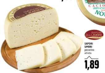 Madis SAPORI UMBRI pecorino all'etto offerta