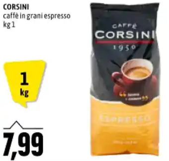 CORSINI caffè in grani espresso kg 1