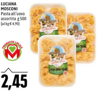 LUCIANA MOSCONI Pasta all'uovo assortita g 500