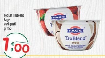 Crai Yogurt Trublend Fage vari gusti gr 150 offerta
