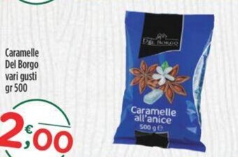 Crai Caramelle Del Borgo vari gusti gr 500 offerta