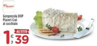 Crai Gorgonzola DOP Piaceri Crai al cucchiaio offerta