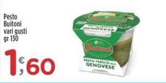 Crai Pesto Buitoni vari gusti gr 130 offerta