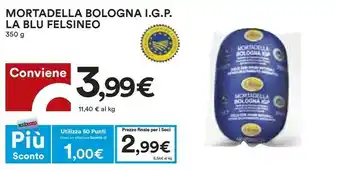Coop Felsineo Mortadella Bologna Igp La Blu offerta