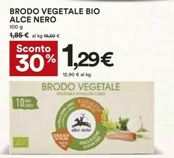 Coop Alce Nero Brodo Vegetale Biologico 100 G(ml) offerta