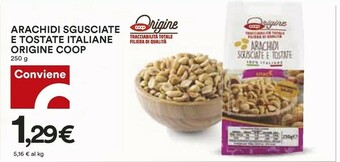 Coop Coop Arachidi Sgusciate E Tostate offerta