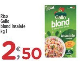 Crai Riso Gallo blond insalate kg 1 offerta