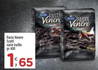 Crai Pasta Venere Scotti varie trafile gr 400 offerta