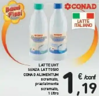 Conad Conad Latte Uht Senza Lattosio offerta