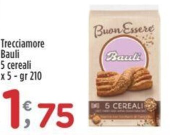 Crai Trecciamore Bauli 5 cereali x 5-gr 210 offerta