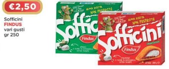 Crai Sofficini FINDUS vari gusti gr 250 offerta