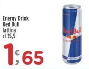 Crai Energy Drink Red Bull lattina cl 35,5 offerta