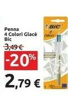 Carrefour Market Bic Penna A Sfera 4 Colori Pro offerta