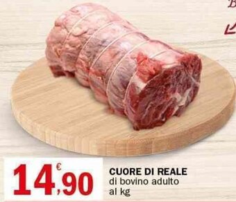 Crai CUORE DI REALE di bovino adulto al kg offerta