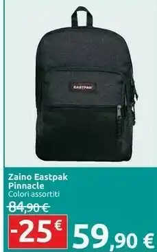Carrefour Market Eastpak Pinnacle Zaino Poliammide Nero offerta