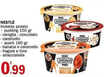 Crai NESTLÈ lindahls protein pudding 150 gr offerta