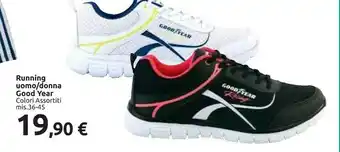 Carrefour Running Uomo/donna Good Year offerta