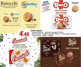 Crai SNACK GELATO BALOCCHI 320 GR offerta
