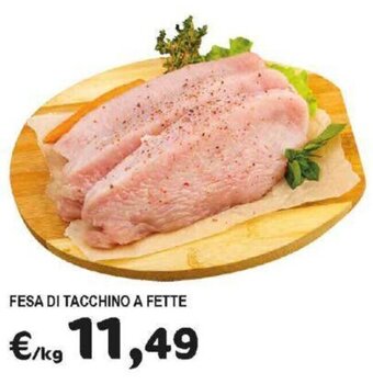 FESA DI TACCHINO A FETTE