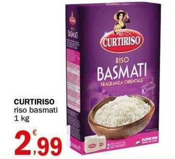 Crai CURTIRISO riso basmati 1 kg offerta