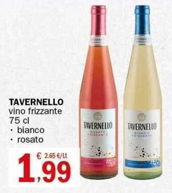 Crai TAVERNELLO vino frizzante 75 cl offerta