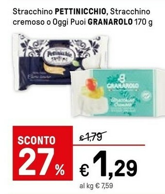 Iper La Grande Granarolo Stracchino offerta
