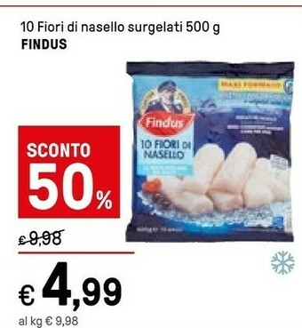 Iper La Grande Findus 10 Fiori Di Nasello Surgelati offerta