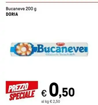 Iper La Grande Doria Bucaneve 200 G(ml) offerta