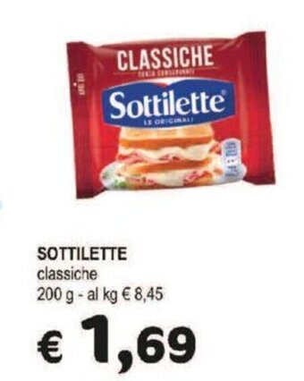 Crai SOTTILETTE classiche 200 g offerta