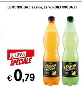 Iper La Grande Freedea Lemonsoda/ Oransoda Classiche, Zero offerta