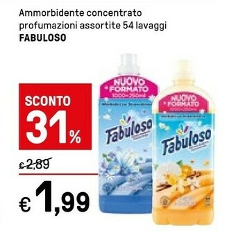 Iper La Grande Fabuloso Ammorbidente Concentrato offerta