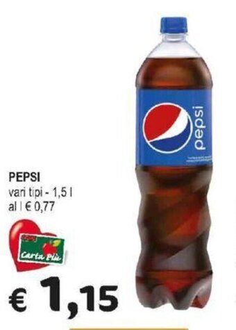 Crai PEPSI vari tipi - 1,5 l offerta