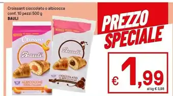 Iper La Grande Bauli Croissant Al Cioccolato offerta