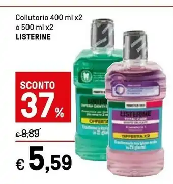 Colgate Listerine Collutorio