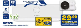 Euronics BOSCH CONDIZIONATORE 9.000 BTU/H offerta