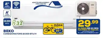 Euronics BEKO CONDIZIONATORE 18.000 BTU/H offerta