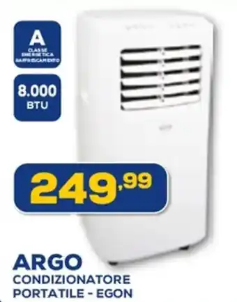 Euronics ARGO CONDIZIONATORE PORTATILE - EGON offerta