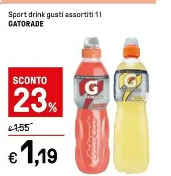 Iper La Grande Gatorade Sport Drink Gusto Limone 1000 G(ml) offerta