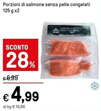 Iper La Grande Porzioni Di Salmone Senza Pelle offerta