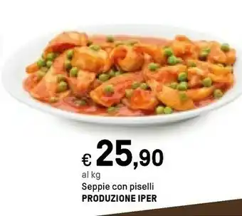 Iper La Grande Iper Seppie Con Piselli offerta