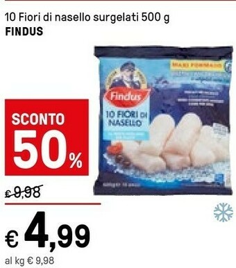 Iper La Grande Findus 10 Fiori Di Nasello offerta