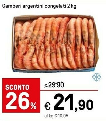 Gamberi Argentini Congelati