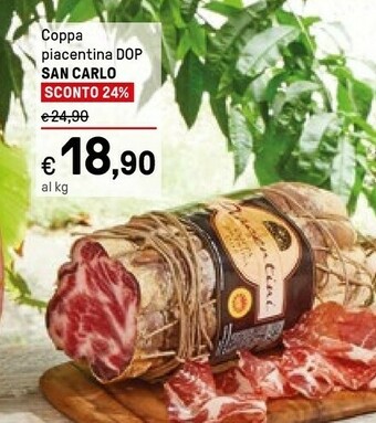 Iper La Grande San Carlo Salame offerta