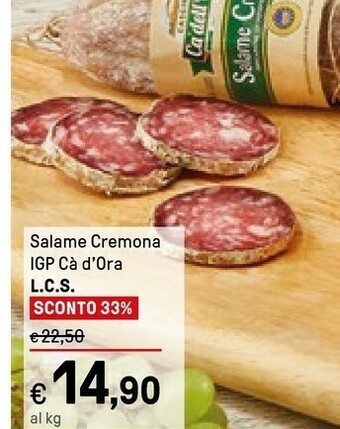 Salame Cremona Igp